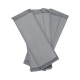 Washable Cotton Linen Six Grid Shoe Box - Close-Up Angle
