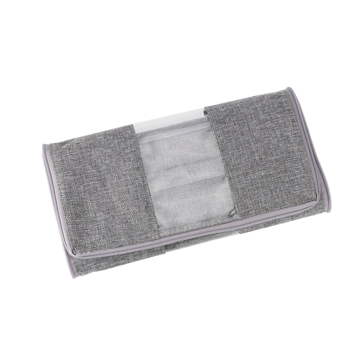Washable Cotton Linen Six Grid Shoe Box