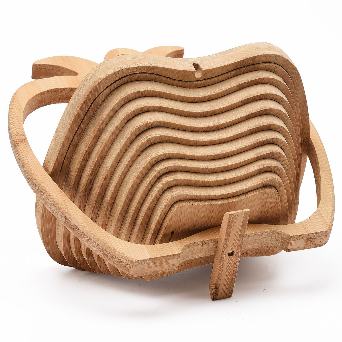 Bamboo Folding Fruit Basket