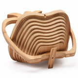 Bamboo Folding Fruit Basket