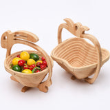 Bamboo Folding Fruit Basket