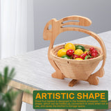 Bamboo Folding Fruit Basket