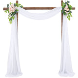 Wedding Decoration Arrangement Veil Arch Veil Background Veil Wedding Arch Drapery