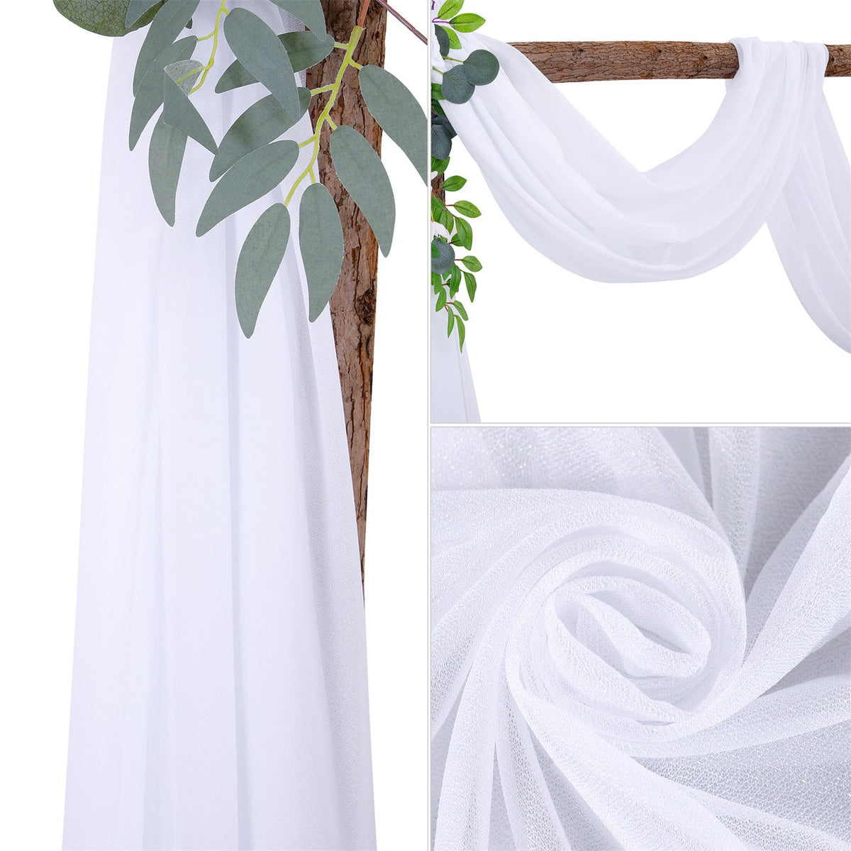 Wedding Decoration Arrangement Veil Arch Veil Background Veil Wedding Arch Drapery