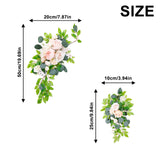 Wedding Decoration Arrangement Veil Arch Veil Background Veil Wedding Arch Drapery - Top-Down View