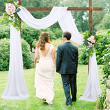 Wedding Decoration Arrangement Veil Arch Veil Background Veil Wedding Arch Drapery