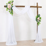 Wedding Decoration Arrangement Veil Arch Veil Background Veil Wedding Arch Drapery