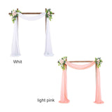 Wedding Decoration Arrangement Veil Arch Veil Background Veil Wedding Arch Drapery
