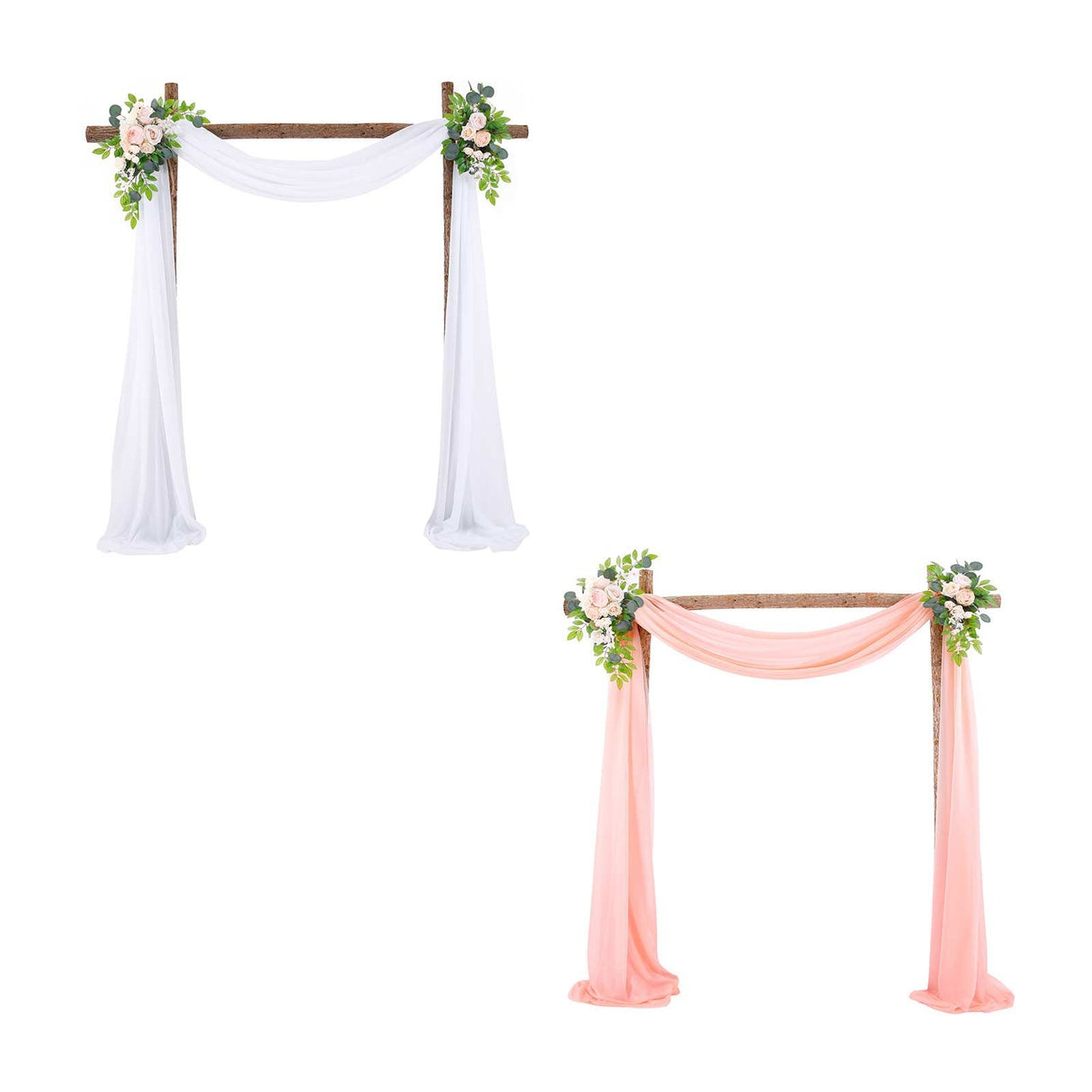Wedding Decoration Arrangement Veil Arch Veil Background Veil Wedding Arch Drapery