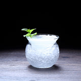 2pcs Martini Glass Round Base Cocktail Glasses Cup For Party 260ml