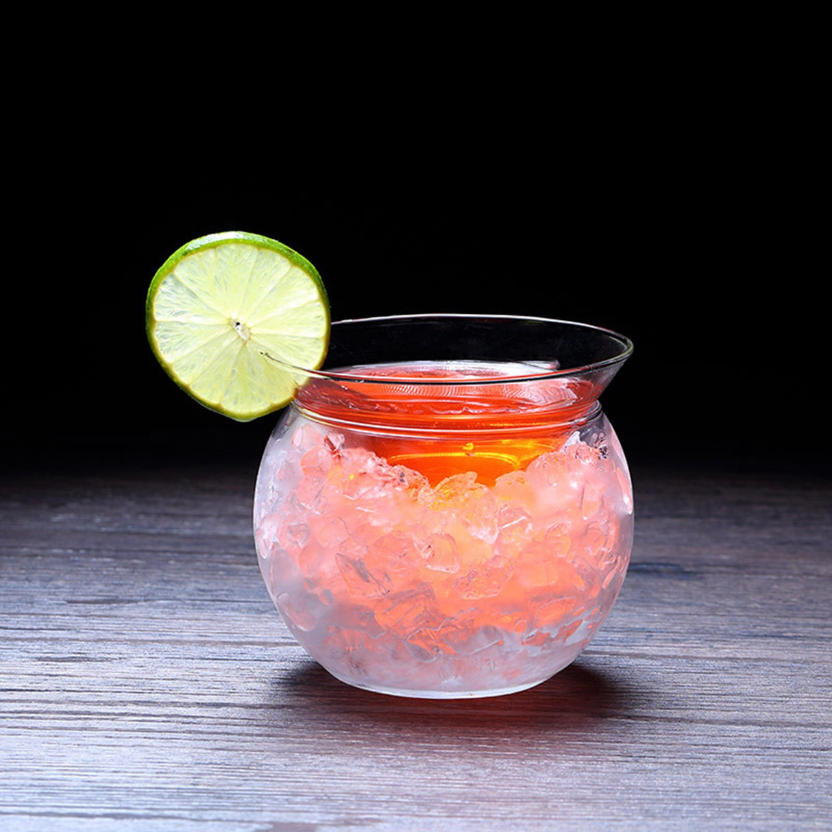 2pcs Martini Glass Round Base Cocktail Glasses Cup For Party 260ml