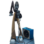 Hip Hop Figure Model Ornament Resin 20 x 12 x 12cm Hip Hop Sculpture