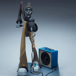 Hip Hop Figure Model Ornament Resin 20 x 12 x 12cm Hip Hop Sculpture