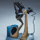 Hip Hop Elements Sculpture Artist Statue DJ Break Dance Modeling Resin Sculpture - Close-Up Angle