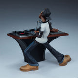 Hip Hop Elements Sculpture Artist Statue DJ Break Dance Modeling Resin Sculpture
