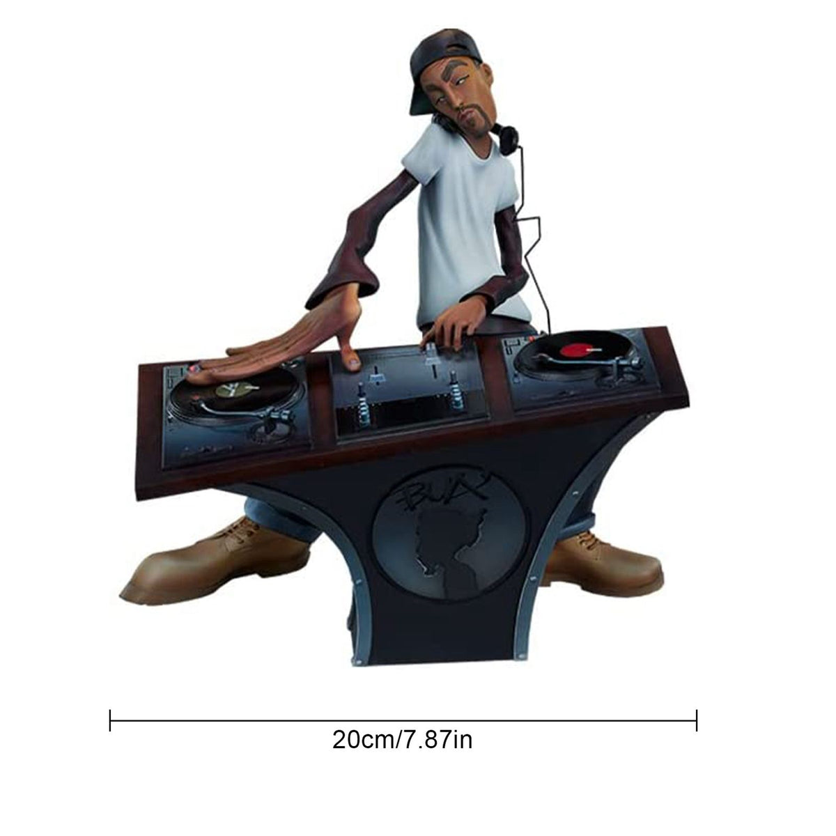 Hip Hop Elements Sculpture Artist Statue DJ Break Dance Modeling Resin Sculpture