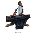 Hip Hop Elements Sculpture Artist Statue DJ Break Dance Modeling Resin Sculpture