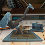 Hip Hop Elements Sculpture Artist Statue DJ Break Dance Modeling Resin Sculpture