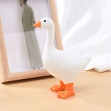 Duck Shaped Resin Crafted Magnetic Pendulum Decoration Keychain