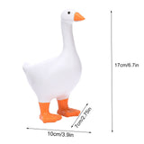 Duck Shaped Resin Crafted Magnetic Pendulum Decoration Keychain
