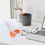 Duck Shaped Resin Crafted Magnetic Pendulum Decoration Keychain