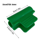 Greenhouse Clamps for Plants Supporting Garden Piles Plastic Net Ring Clip Frame Shadow Mesh Bar Clip - Extra Image