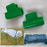 Greenhouse Clamps for Plants Supporting Garden Piles Plastic Net Ring Clip Frame Shadow Mesh Bar Clip
