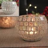 Glass Candle Holder DIY Incense Candle Cup Succulent Flower Pot Pen Holder For Wedding Parties Home Decor - Front View