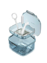 Three Layer Braces Case Denture Retainer Orthodontic Organizer Drainage Layered Portable Denture Bath Cup - Extra Image