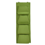 Degradable Wall Hanging Plant Bag Felt Grow Bag Flower Grow Pouch Planter for Garden Courtyard