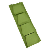 Degradable Wall Hanging Plant Bag Felt Grow Bag Flower Grow Pouch Planter for Garden Courtyard