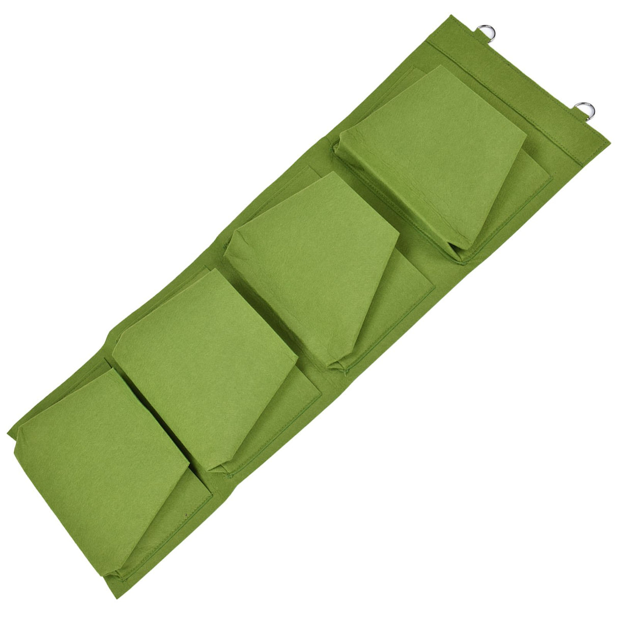 Degradable Wall Hanging Plant Bag Felt Grow Bag Flower Grow Pouch Planter for Garden Courtyard