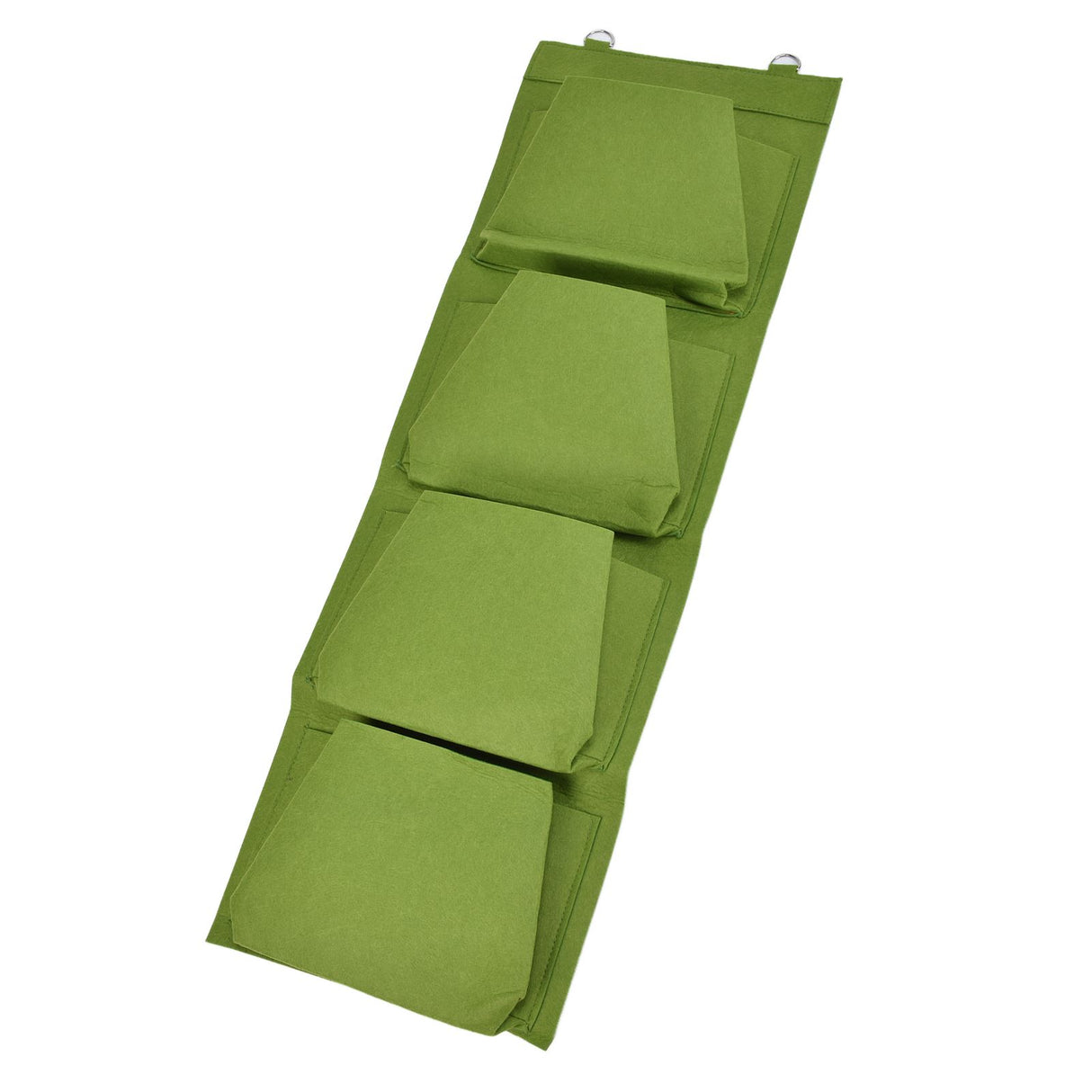 Degradable Wall Hanging Plant Bag Felt Grow Bag Flower Grow Pouch Planter for Garden Courtyard