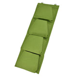 Degradable Wall Hanging Plant Bag Felt Grow Bag Flower Grow Pouch Planter for Garden Courtyard