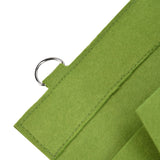 Degradable Wall Hanging Plant Bag Felt Grow Bag Flower Grow Pouch Planter for Garden Courtyard