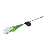 Solar Powered Flower Lights Waterproof Outdoor Solar Garden Stake Lights for Garden Patio BackyardWhite Color - Side View