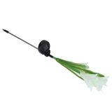 Solar Powered Flower Lights Waterproof Outdoor Solar Garden Stake Lights for Garden Patio BackyardWhite Color - 45-Degree Angle