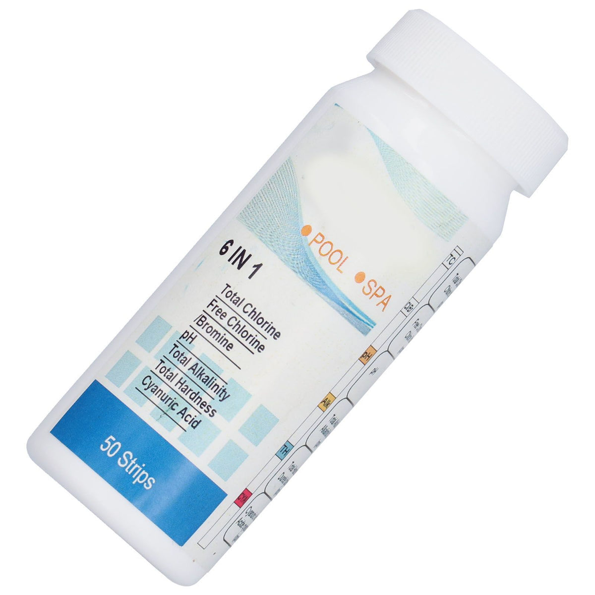 Pool Test Strips Durable Quick Portable Easy to Operate Pa Test Strips for Aquariums