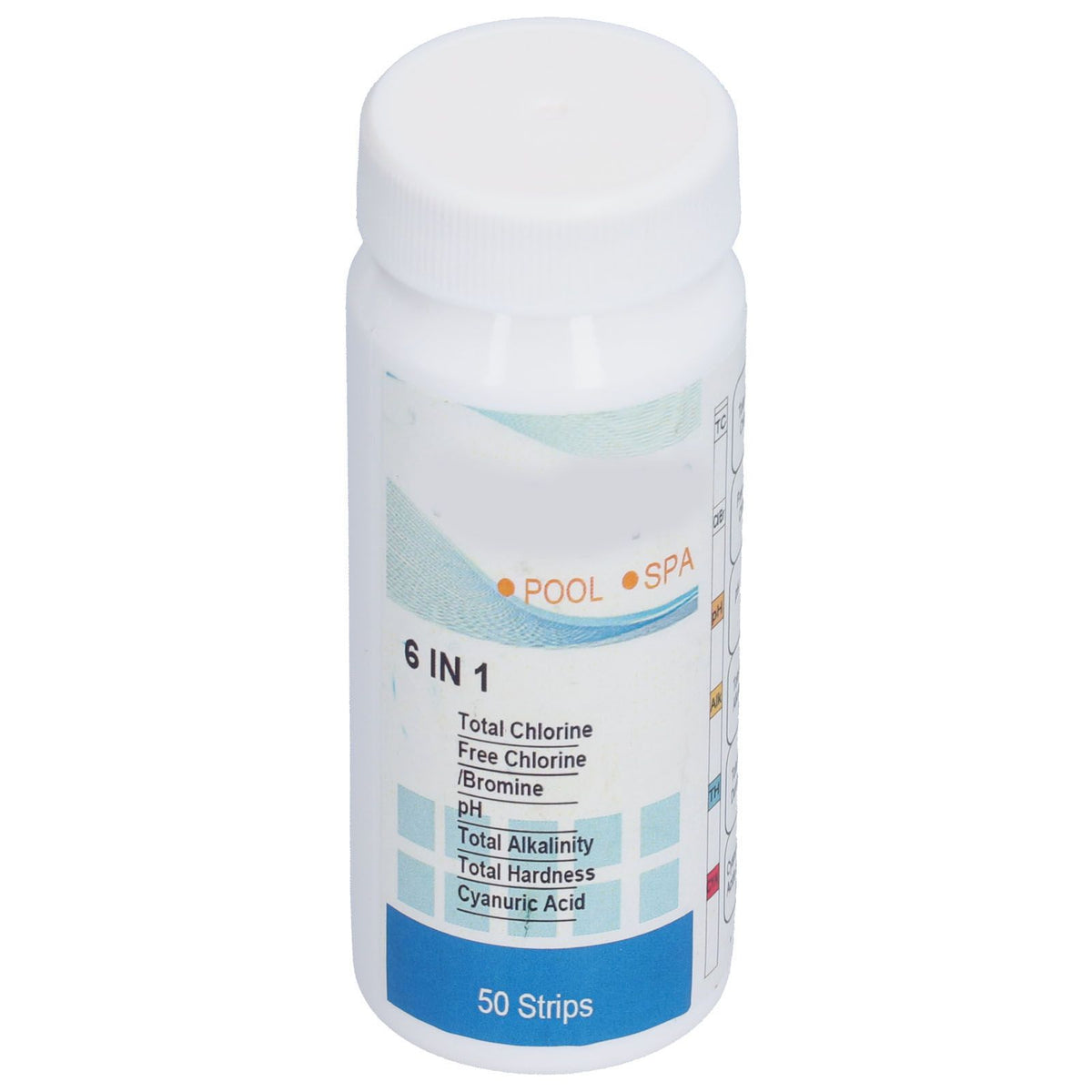 Pool Test Strips Durable Quick Portable Easy to Operate Pa Test Strips for Aquariums