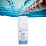 Pool Test Strips Durable Quick Portable Easy to Operate Pa Test Strips for Aquariums - Extra Image