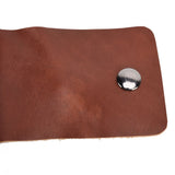 Leather Canvas Foraging Pouch Belt Fruit Picking Bag for Camping Fruit CollectingBlack - Extra Image