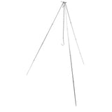 4 Section Campfire Tripod Portable Aluminum Alloy Hanging Pot Tripod for Outdoor - Side View