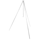 4 Section Campfire Tripod Portable Aluminum Alloy Hanging Pot Tripod for Outdoor