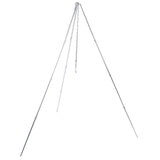 4 Section Campfire Tripod Portable Aluminum Alloy Hanging Pot Tripod for Outdoor