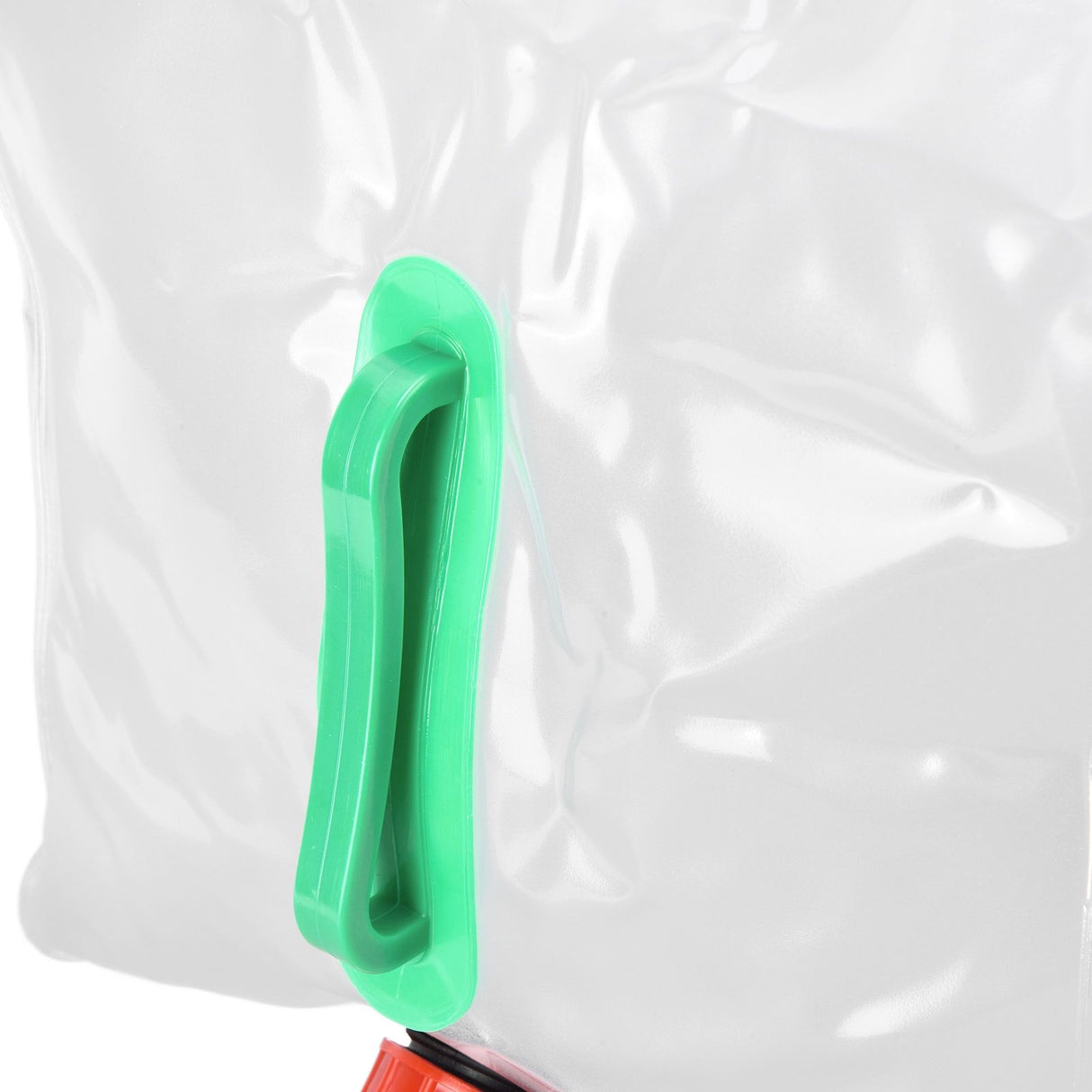 2Pcs 20L Folding Water Bucket PVC Portable Transparent Water Container with Spigot for Camping Hiking