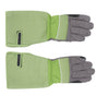 1Pair Garden Work Gloves Cut Resistent Stabproof Puncture Proof Pruning Gloves with Forearm Protection Green