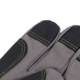 1Pair Garden Work Gloves Cut Resistent Stabproof Puncture Proof Pruning Gloves with Forearm Protection Green