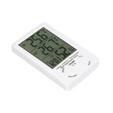 Indoor Hygrometer Digital Electronic Thermometer and Humidity Gauge with Temperature Humidity Monitor for Home - Rear View