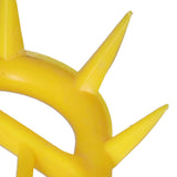 10pcs Cow Nose Thorn Thick Plastic Prevent Milk Sucking Calf Weaner for Farm LivestockYellow - Extra Image