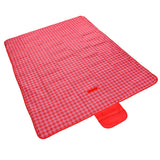 Picnic Mat Outdoor Waterproof Sandproof Foldable Blanket for 6‑8 People for Camping Hiking Travel145x180x0.5cm / 57x70.8x0.2in - Top-Down View